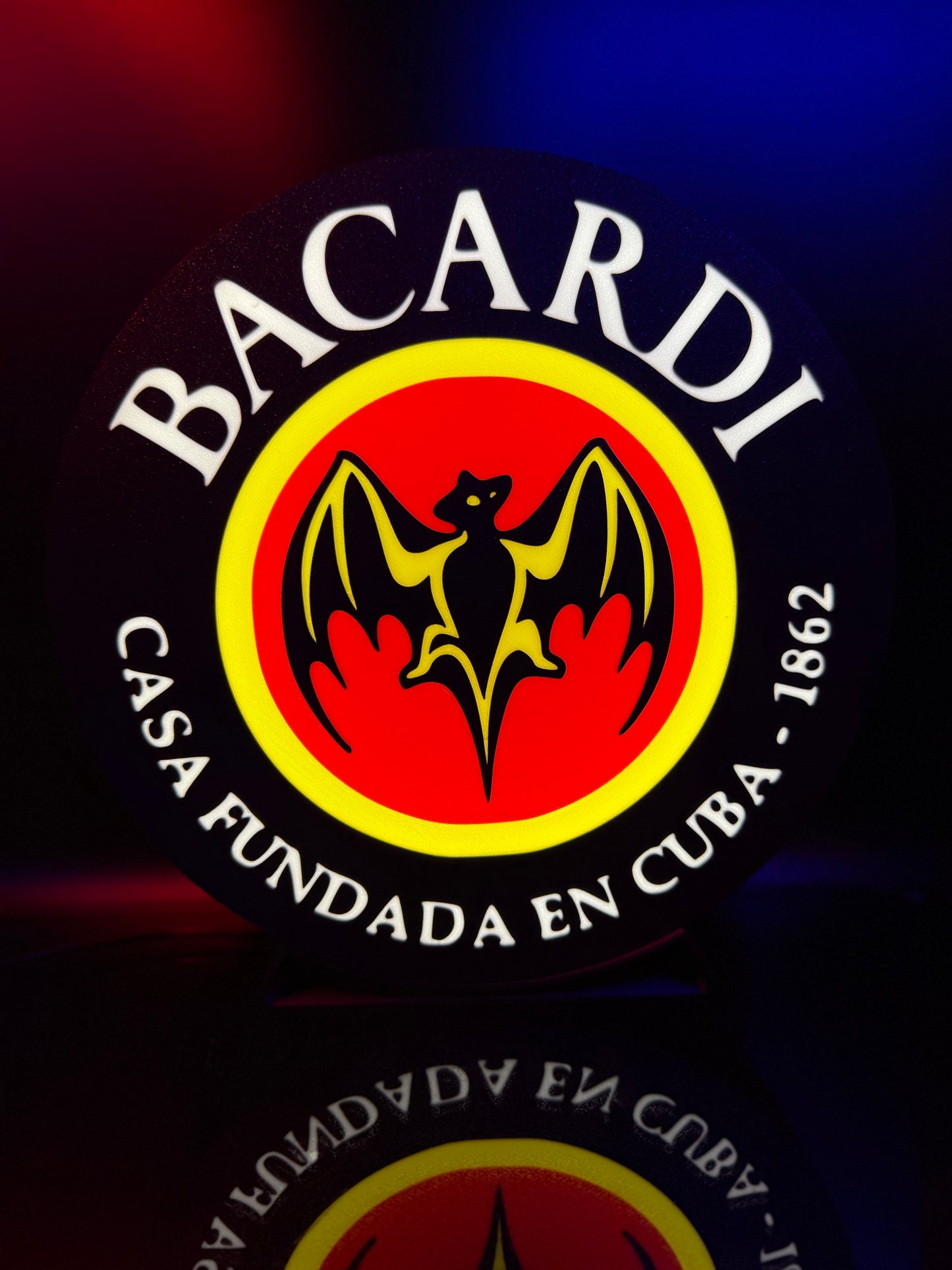 Bacardi Logo Lightbox