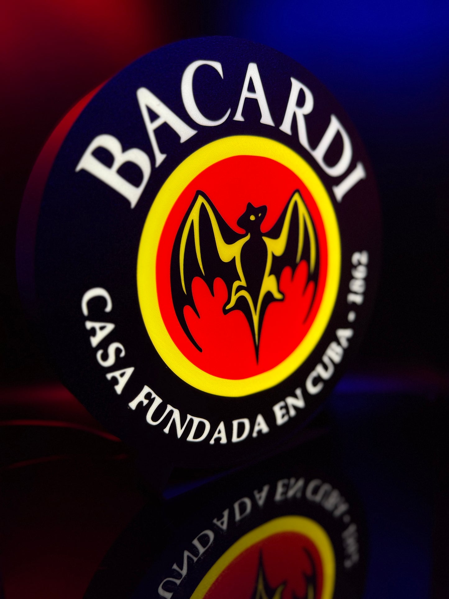Bacardi Logo Lightbox