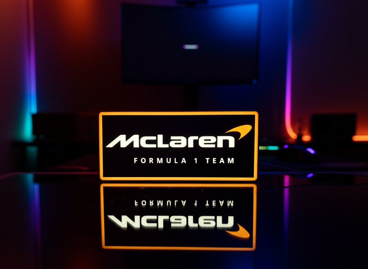 McLaren-inspired light box