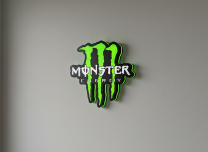 Monster Energy Wall Mounted Lightbox