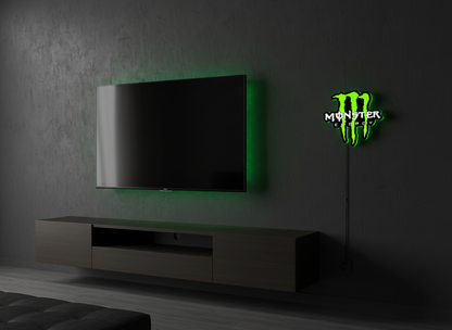 Monster Energy Wall Mounted Lightbox