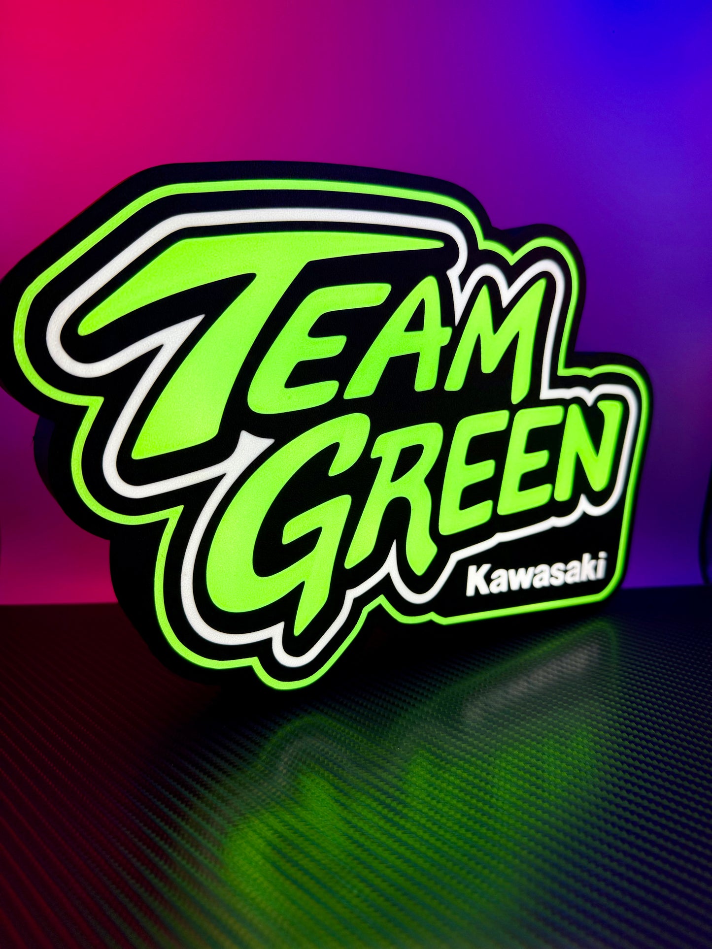 Kawasaki Team Green Logo Lightbox