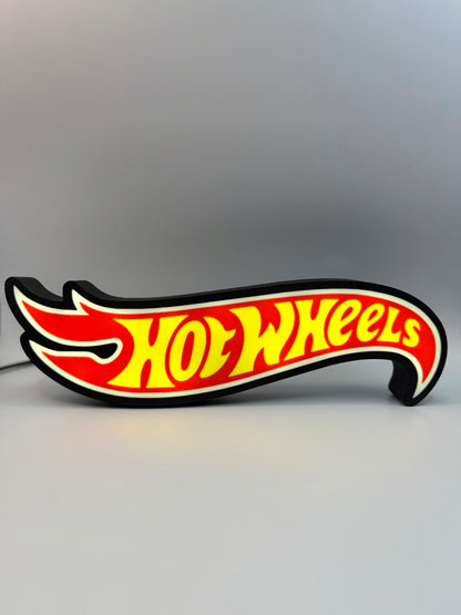 Hotwheels Logo Lightbox