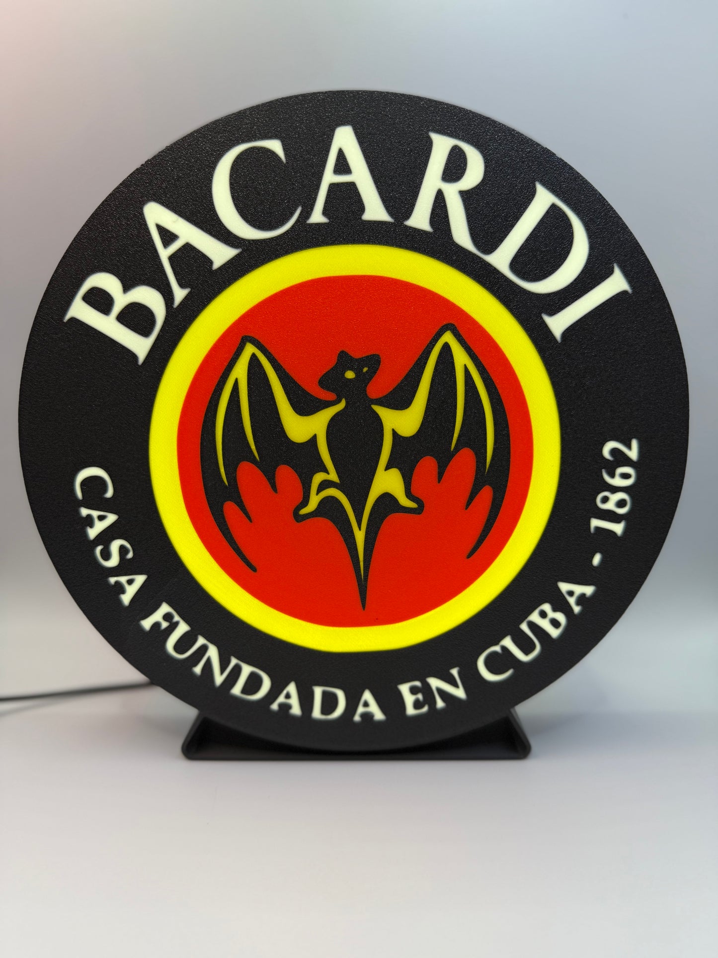 Bacardi Logo Lightbox