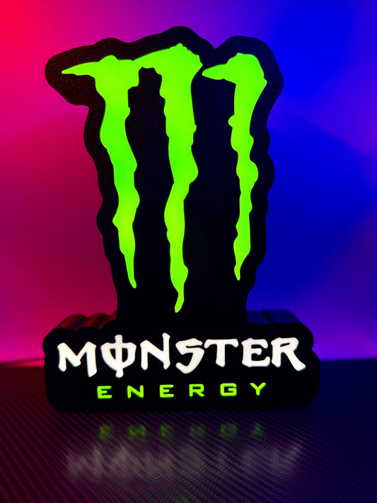 Monster Energy Logo Lightbox