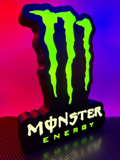Monster Energy Logo Lightbox