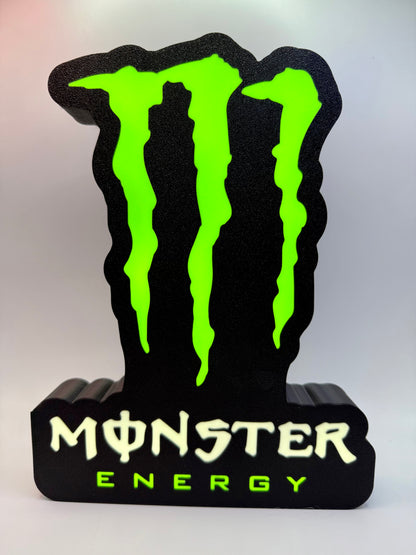 Monster Energy Logo Lightbox