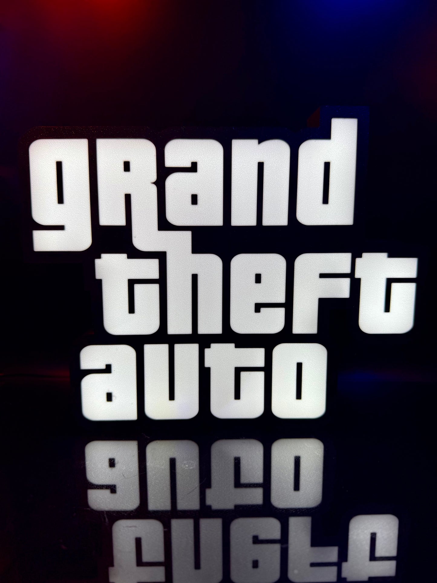 Grand Theft Auto Logo Lightbox