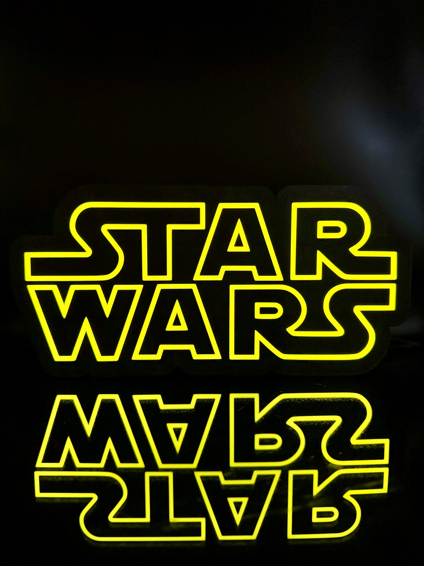 Star Wars Outline Logo Lightbox