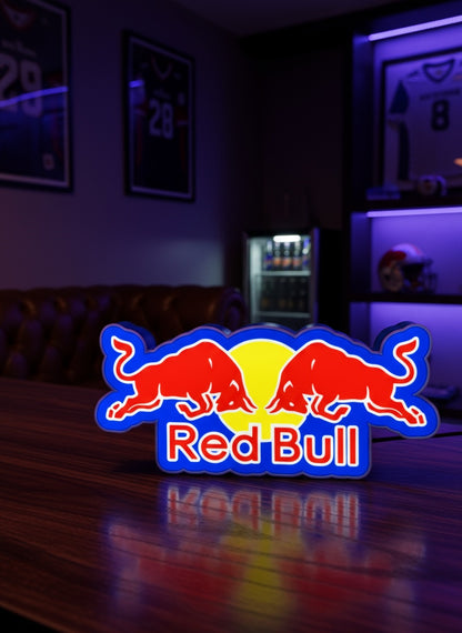 Red Bull inspired Logo Lightbox