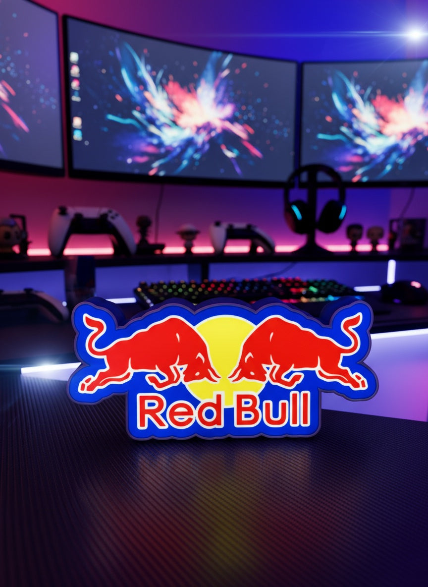 Red Bull inspired Logo Lightbox