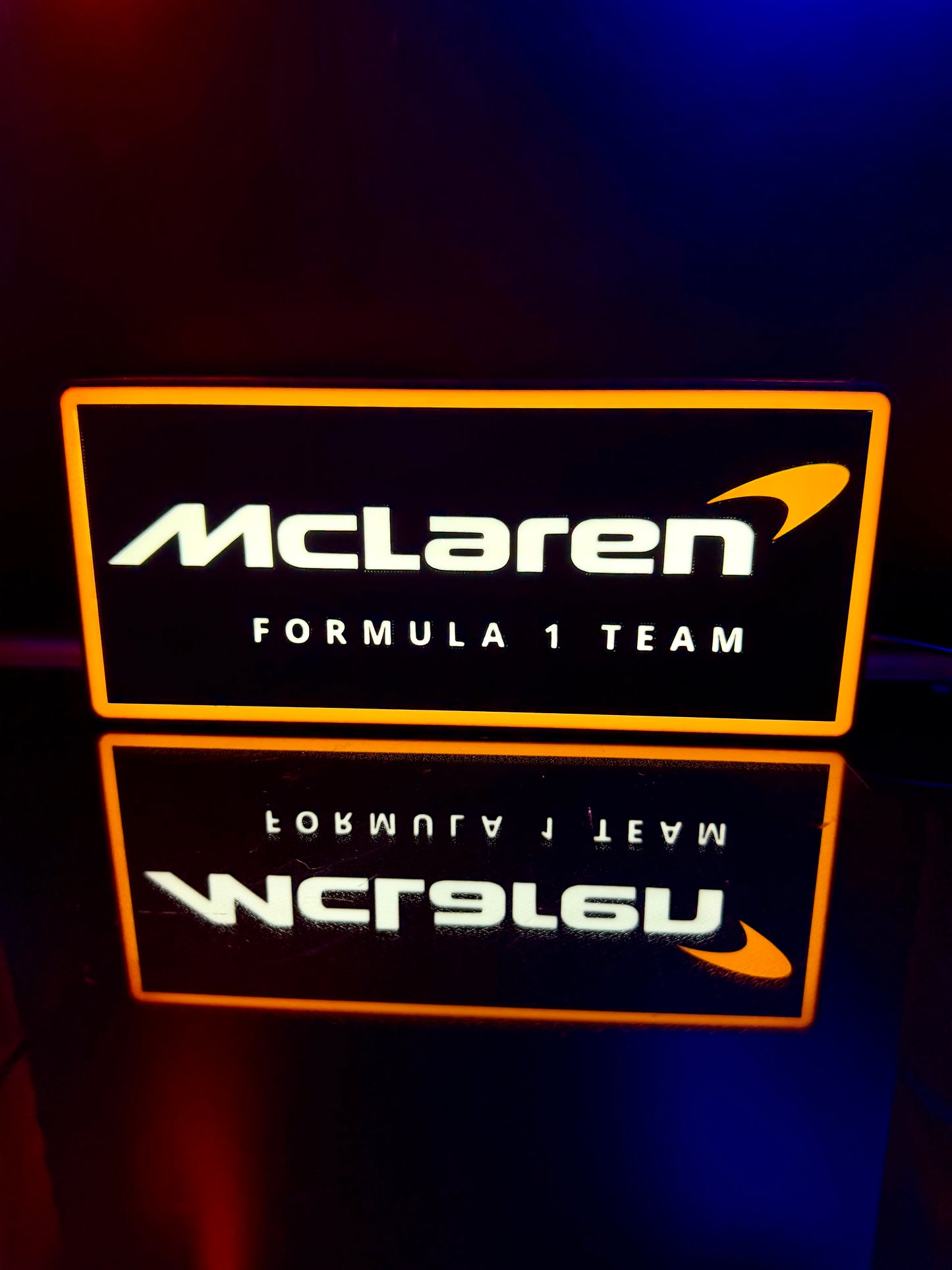 McLaren-inspired light box