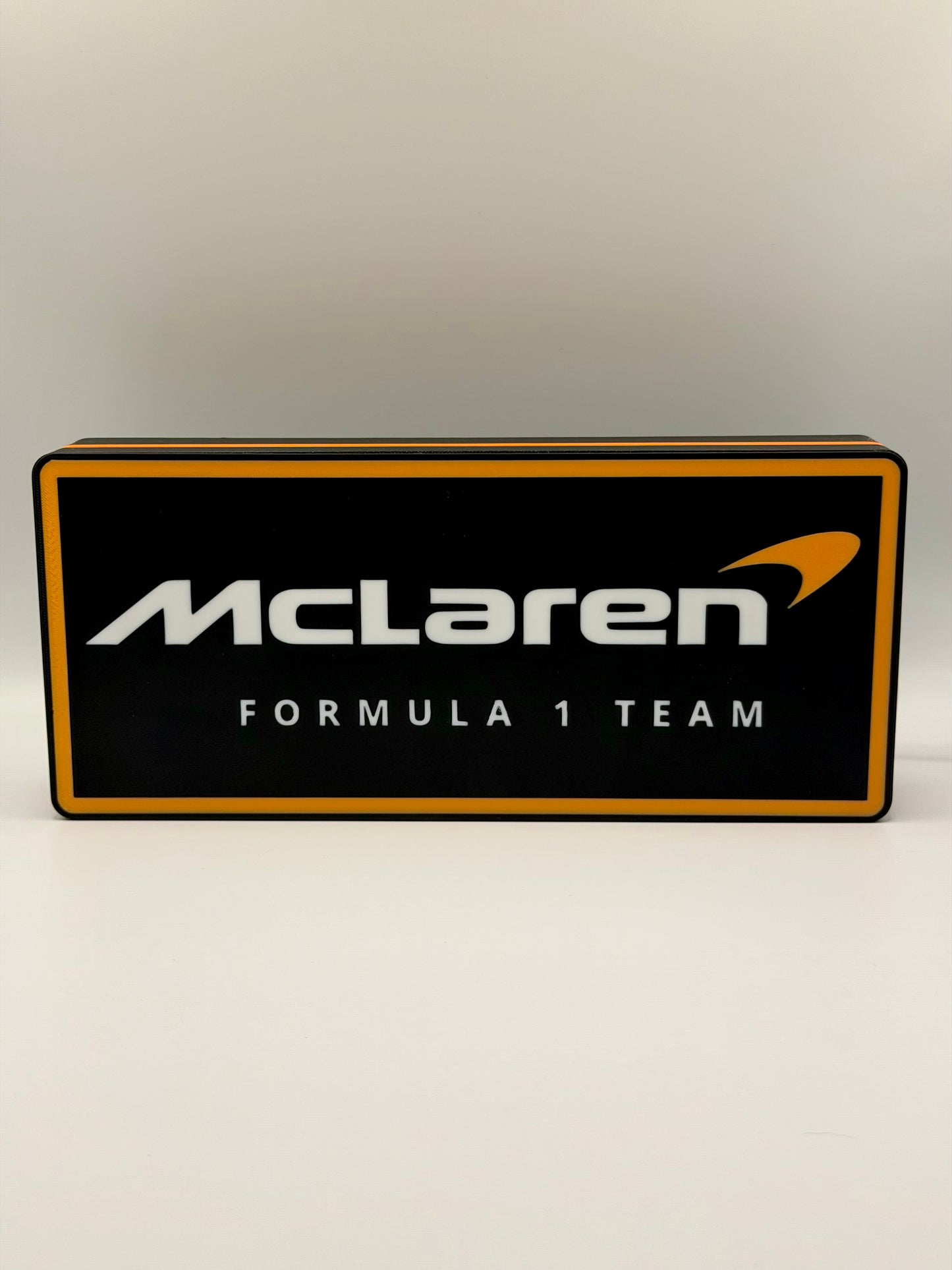 McLaren-inspired light box