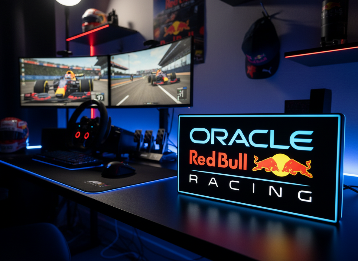 Oracle Red Bull Racing Logo Lightbox