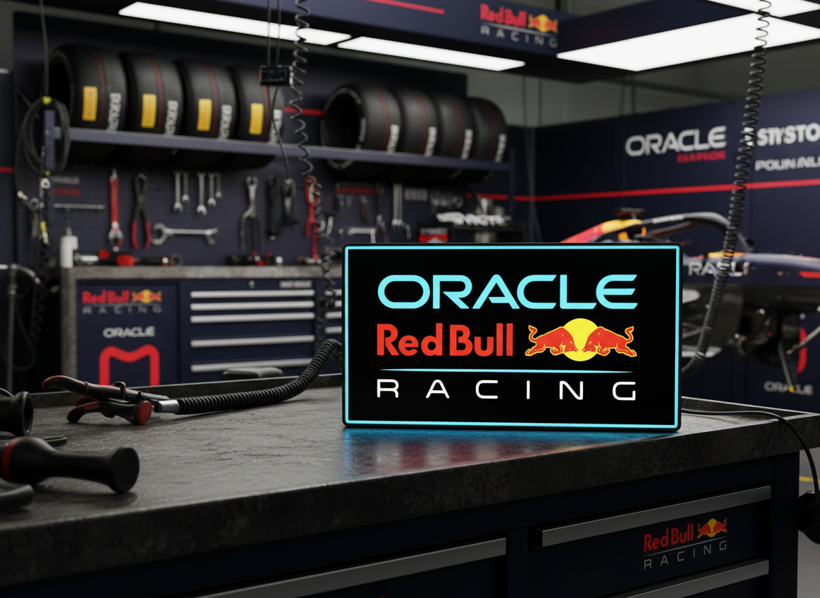 Oracle Red Bull Racing Logo Lightbox