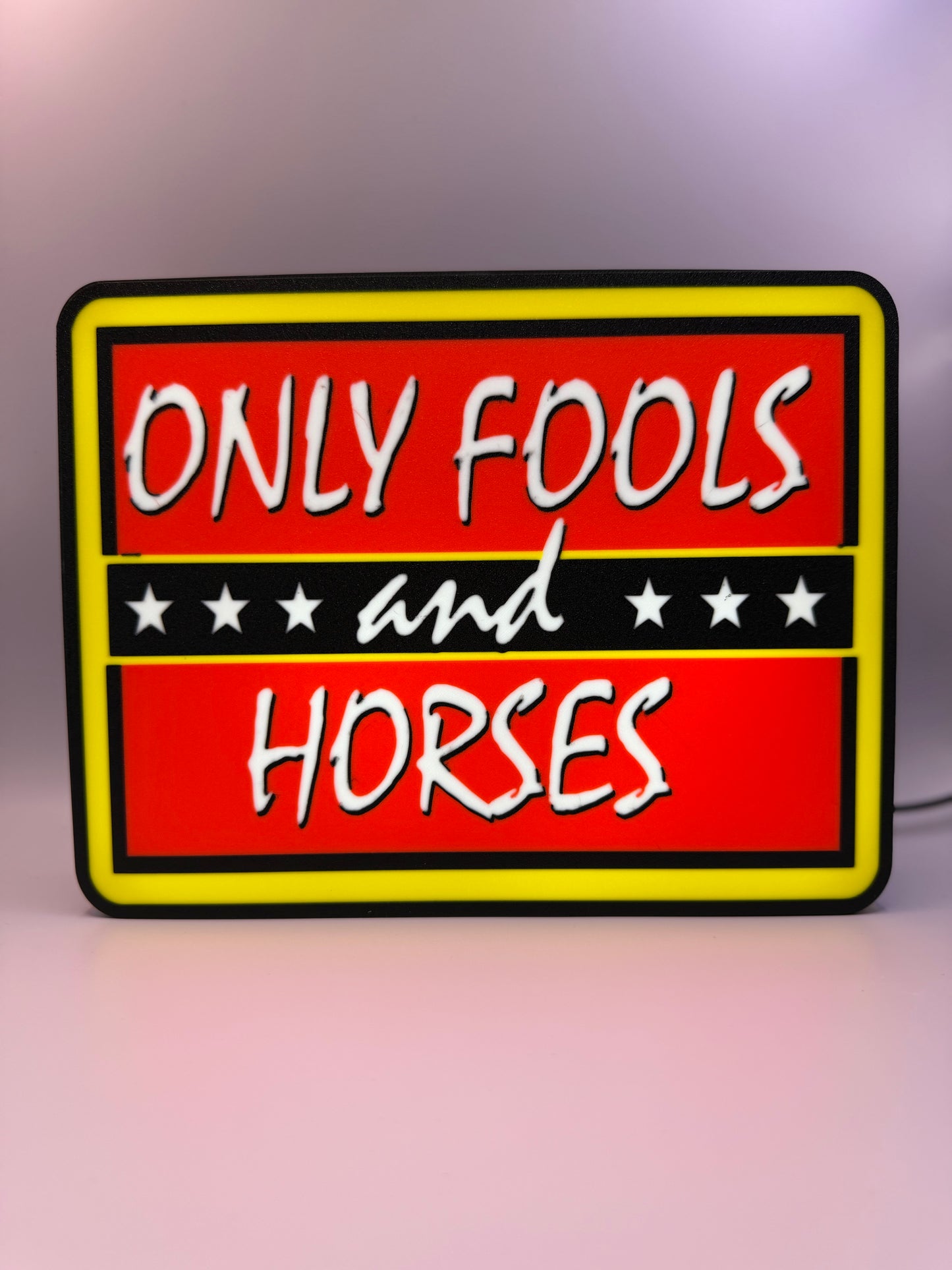 Only Fools and Horses Logo Light Box
