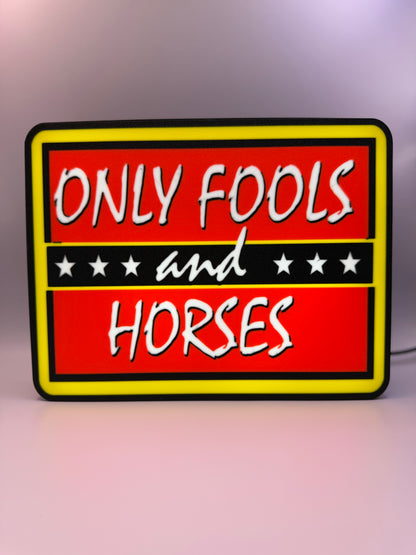 Only Fools and Horses Logo Light Box