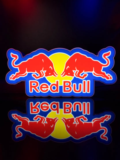 Red Bull inspired Logo Lightbox