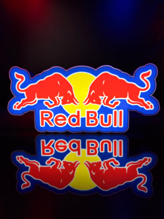 Red Bull inspired Logo Lightbox