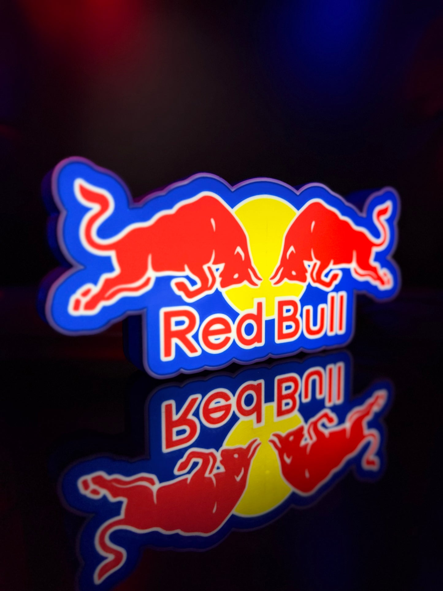 Red Bull inspired Logo Lightbox