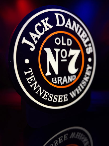 Jack Daniel’s Inspired Logo Light Box