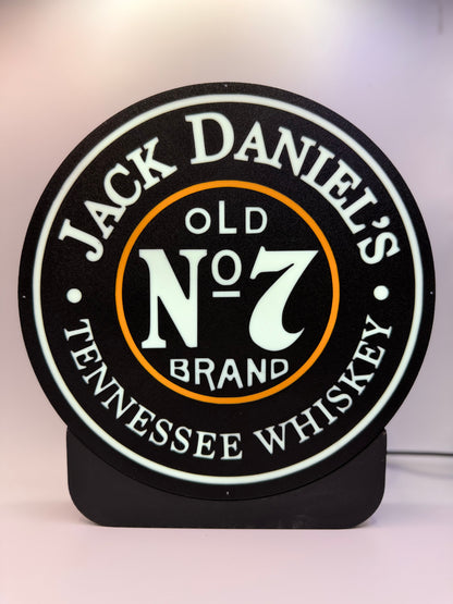 Jack Daniel’s Inspired Logo Light Box