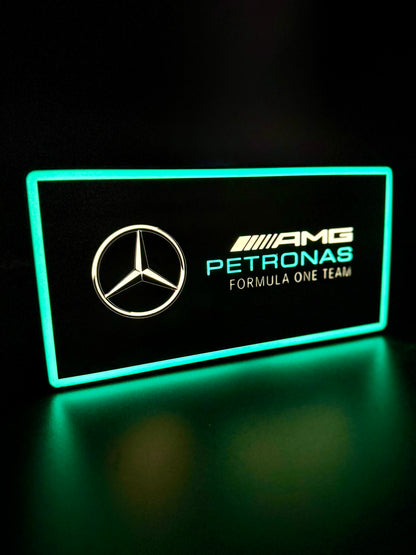 Mercedes AMG Petronas LED Lightbox