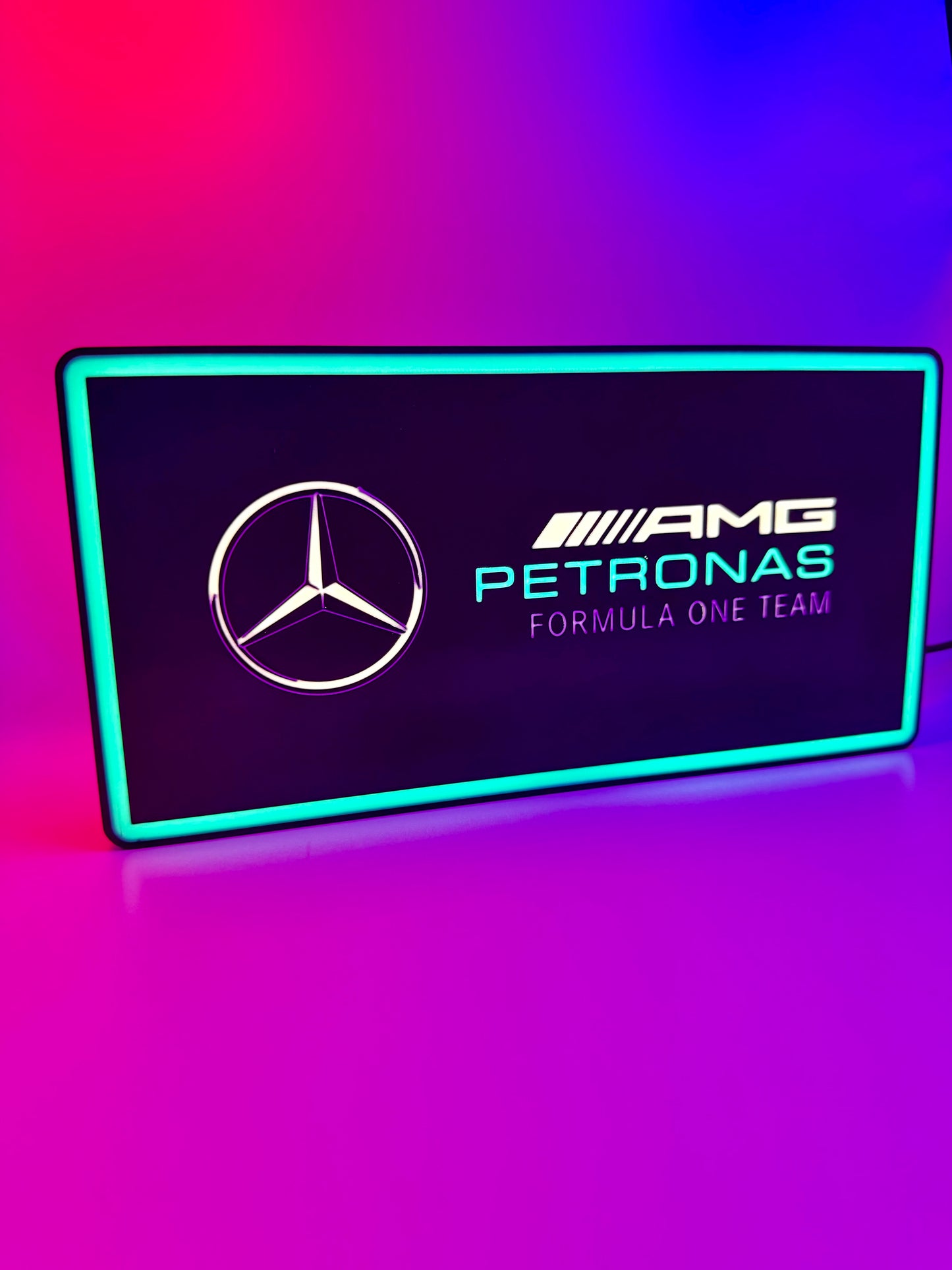 Mercedes AMG Petronas LED Lightbox