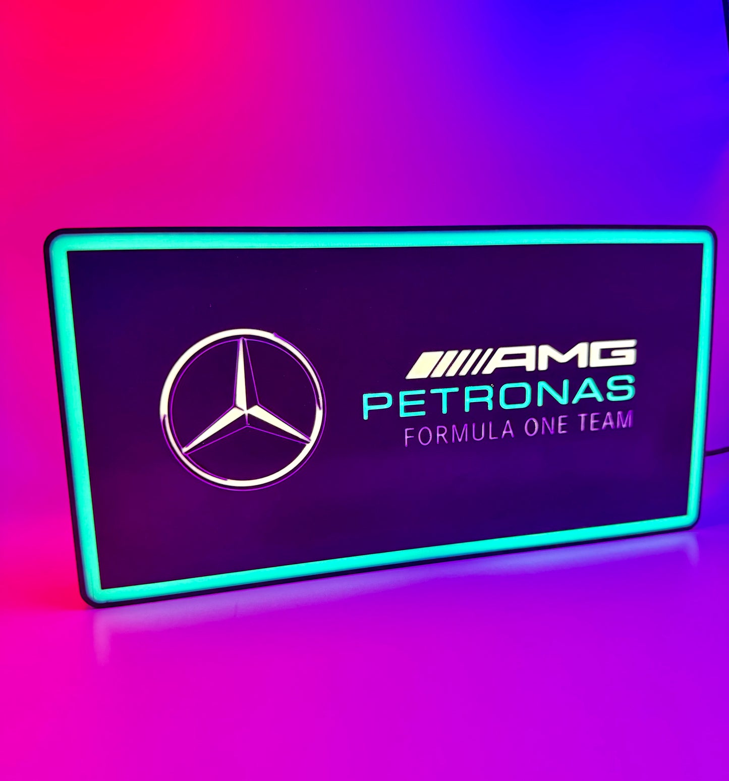 Mercedes AMG Petronas LED Lightbox
