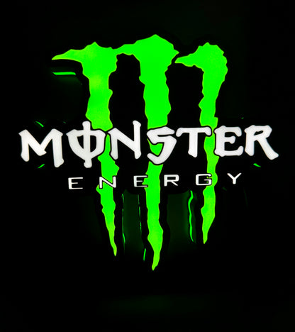 Monster Energy Wall Mounted Lightbox