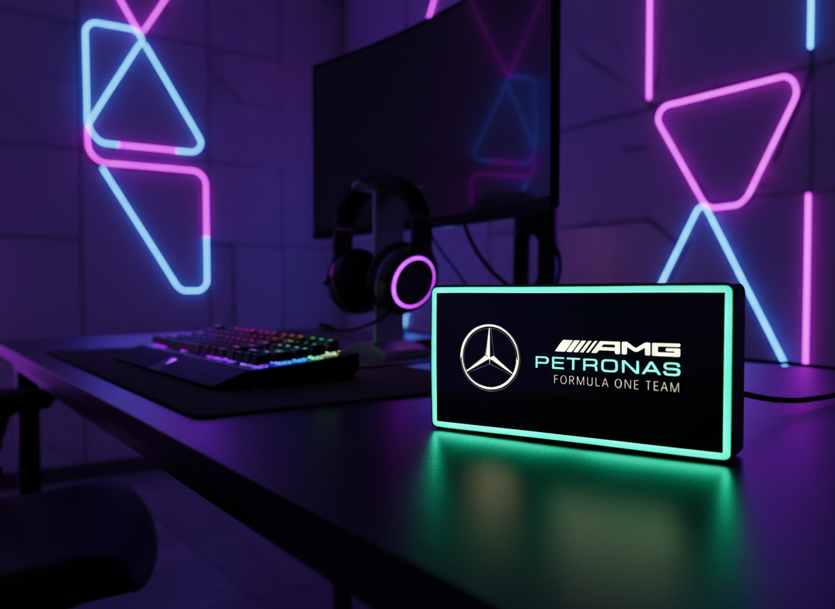 Mercedes AMG Petronas LED Lightbox