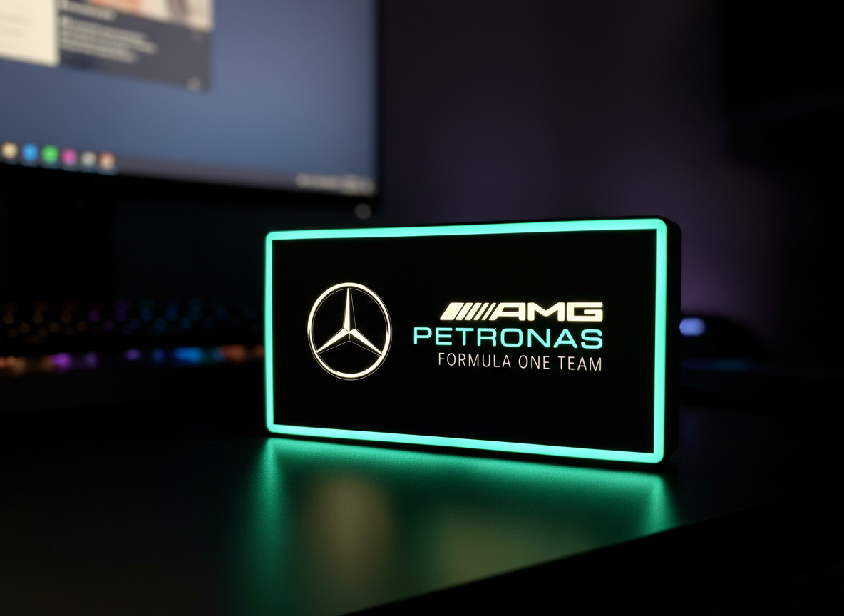 Mercedes AMG Petronas LED Lightbox