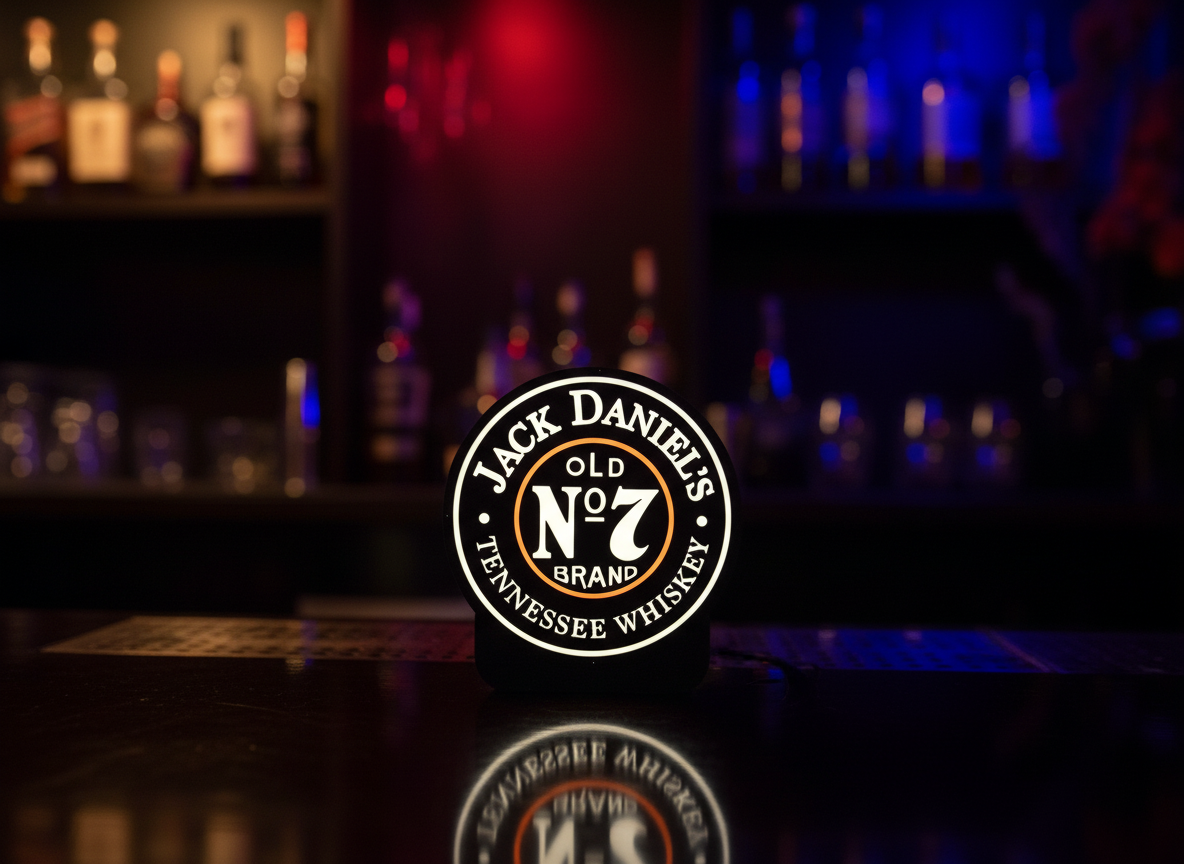 Jack Daniel’s Inspired Logo Light Box
